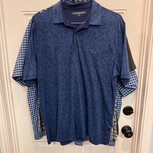 Greg Norman Collection Navy Polo Shirt